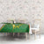 Bolivia La Verde Soccer Tablecloth with Number and Flaming Ball Graphic
