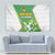 Bolivia La Verde Soccer Tapestry with Number and Flaming Ball Graphic