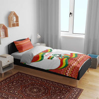 Bolivia Independence Day Bedding Set with Flag Colors and August 6 Celebration Design