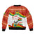 Bolivia Independence Day Bomber Jacket with Flag Colors and August 6 Celebration Design