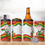 Bolivia Independence Day 4 in 1 Can Cooler Tumbler with Flag Colors and August 6 Celebration Design