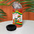 Bolivia Independence Day 4 in 1 Can Cooler Tumbler with Flag Colors and August 6 Celebration Design