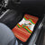 Bolivia Independence Day Car Mats with Flag Colors and August 6 Celebration Design