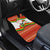 Bolivia Independence Day Car Mats with Flag Colors and August 6 Celebration Design