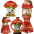 Bolivia Independence Day Family Matching Mermaid Dress and Hawaiian Shirt with Flag Colors and August 6 Celebration Design