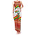 Bolivia Independence Day Family Matching Tank Maxi Dress and Hawaiian Shirt with Flag Colors and August 6 Celebration Design