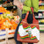 Bolivia Independence Day Grocery Bag with Flag Colors and August 6 Celebration Design
