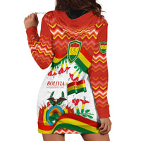 Bolivia Independence Day Hoodie Dress with Flag Colors and August 6 Celebration Design