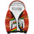 Bolivia Independence Day Sherpa Hoodie with Flag Colors and August 6 Celebration Design