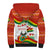 Bolivia Independence Day Sherpa Hoodie with Flag Colors and August 6 Celebration Design