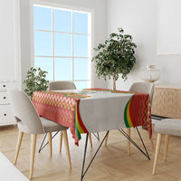 Bolivia Independence Day Tablecloth with Flag Colors and August 6 Celebration Design