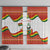Bolivia Independence Day Window Curtain with Flag Colors and August 6 Celebration Design