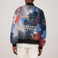 Freddie Stowers Bomber Jacket African American Military Hero - Medal Of Honor 157th Infantry Division