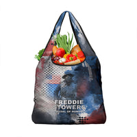 Freddie Stowers Grocery Bag African American Military Hero - Medal Of Honor 157th Infantry Division
