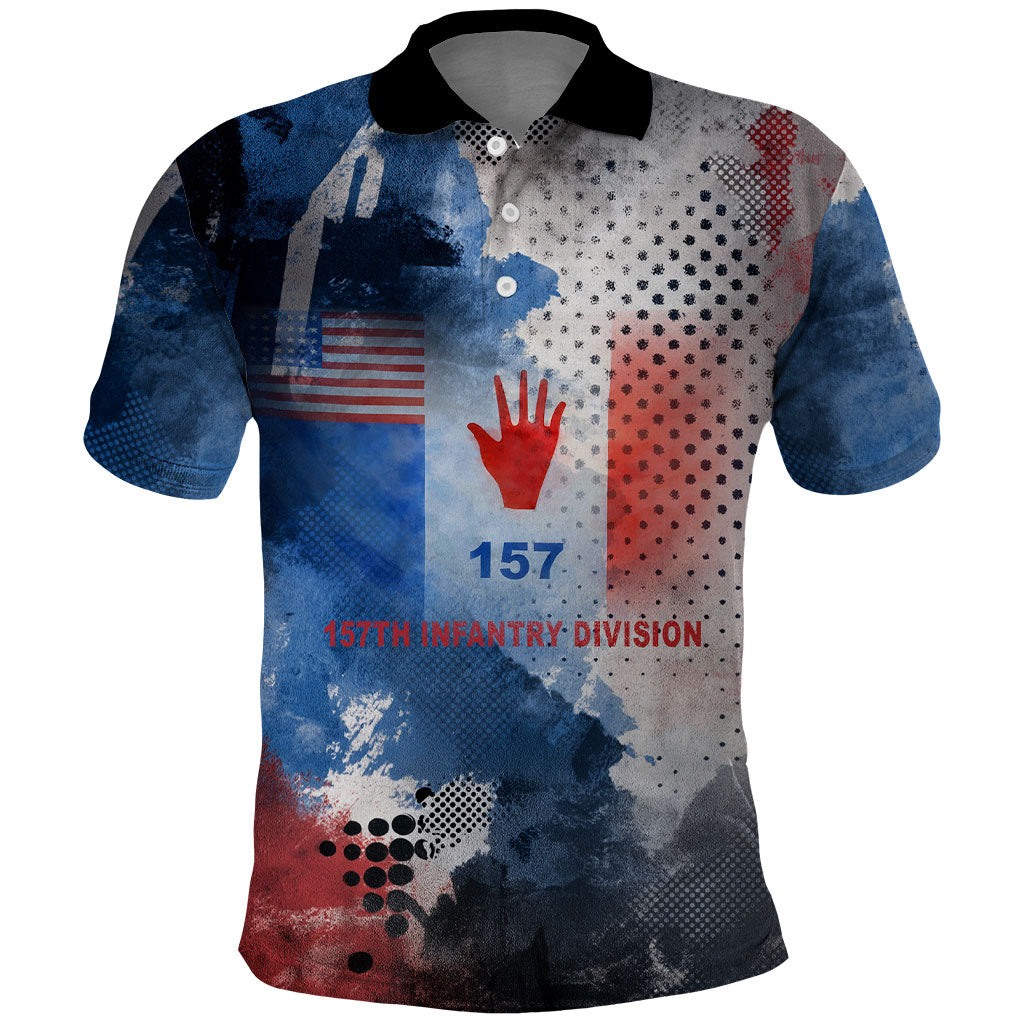Freddie Stowers Polo Shirt African American Military Hero - Medal Of Honor 157th Infantry Division