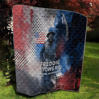 Freddie Stowers Quilt African American Military Hero - Medal Of Honor 157th Infantry Division