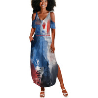 Freddie Stowers Summer Maxi Dress African American Military Hero - Medal Of Honor 157th Infantry Division