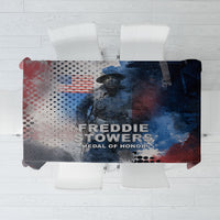 Freddie Stowers Tablecloth African American Military Hero - Medal Of Honor 157th Infantry Division