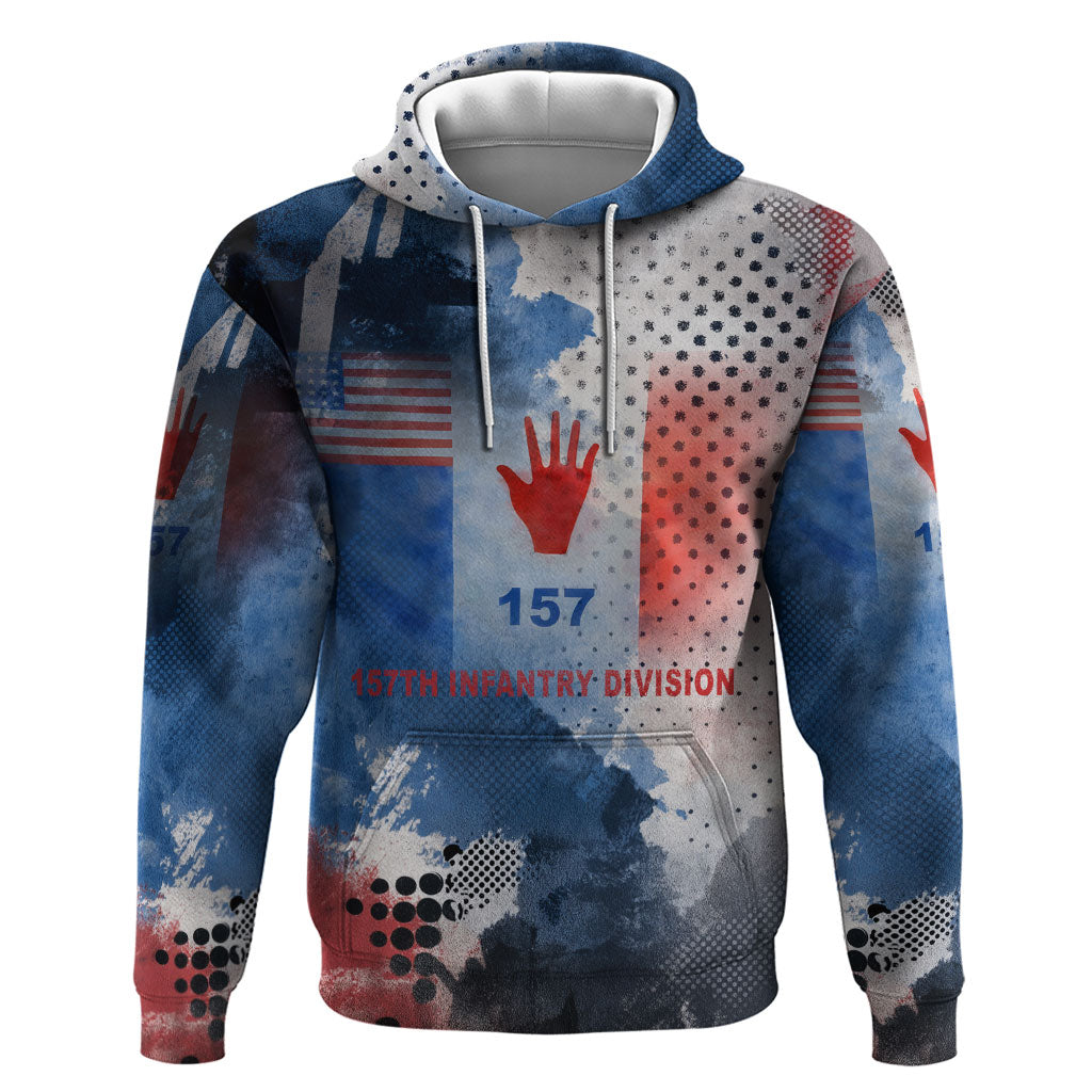 Freddie Stowers Zip Hoodie African American Military Hero - Medal Of Honor 157th Infantry Division
