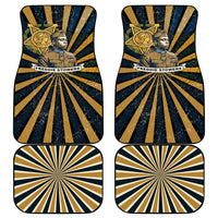 Freddie Stowers Car Mats Medal Of Honor Hero - Vintage Retro Sunburst - Military Valor Heritage