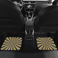 Freddie Stowers Car Mats Medal Of Honor Hero - Vintage Retro Sunburst - Military Valor Heritage