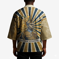 Freddie Stowers Kimono Medal Of Honor Hero - Vintage Retro Sunburst - Military Valor Heritage
