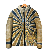 Freddie Stowers Padded Jacket Medal Of Honor Hero - Vintage Retro Sunburst - Military Valor Heritage