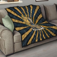 Freddie Stowers Quilt Medal Of Honor Hero - Vintage Retro Sunburst - Military Valor Heritage