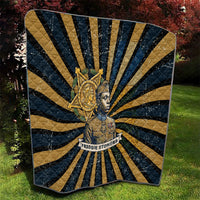Freddie Stowers Quilt Medal Of Honor Hero - Vintage Retro Sunburst - Military Valor Heritage
