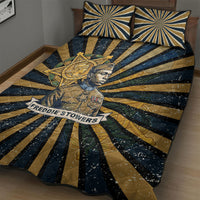 Freddie Stowers Quilt Bed Set Medal Of Honor Hero - Vintage Retro Sunburst - Military Valor Heritage