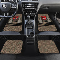 Freddie Stowers African American Car Mats Medal Of Honor Red Hand - Military Camouflage Striped World War I