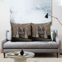 Freddie Stowers African American Pillow Cover Medal Of Honor Red Hand - Military Camouflage Striped World War I