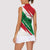 Lebanon Phoenix Women Sleeveless Polo Shirt with Cedar Flag Colors and Inspirational Quote