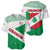 Lebanon Flag Shield Baseball Jersey with Cedar Emblem and National Colors