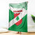 Lebanon Flag Shield Blanket with Cedar Emblem and National Colors