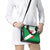 Lebanon Flag Shield Shoulder Handbag with Cedar Emblem and National Colors