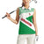 Lebanon Flag Shield Women Sleeveless Polo Shirt with Cedar Emblem and National Colors