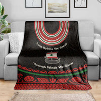Lebanon Phoenician Ship Blanket with Byblos Heritage and Cedar Sail Design