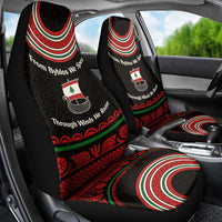 Lebanon Phoenician Ship Car Seat Cover with Byblos Heritage and Cedar Sail Design