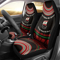 Lebanon Phoenician Ship Car Seat Cover with Byblos Heritage and Cedar Sail Design