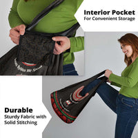 Lebanon Phoenician Ship Grocery Bag with Byblos Heritage and Cedar Sail Design