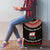 Lebanon Phoenician Ship Luggage Cover with Byblos Heritage and Cedar Sail Design