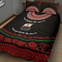 Lebanon Phoenician Ship Quilt Bed Set with Byblos Heritage and Cedar Sail Design