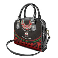 Lebanon Phoenician Ship Shoulder Handbag with Byblos Heritage and Cedar Sail Design