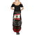 Lebanon Phoenician Ship Summer Maxi Dress with Byblos Heritage and Cedar Sail Design
