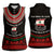 Lebanon Phoenician Ship Women Sleeveless Polo Shirt with Byblos Heritage and Cedar Sail Design