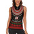 Lebanon Phoenician Ship Women Sleeveless Polo Shirt with Byblos Heritage and Cedar Sail Design