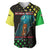 Lebanon Wild Cedar Forest Baseball Jersey with Leopard and National Map Design
