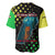 Lebanon Wild Cedar Forest Baseball Jersey with Leopard and National Map Design