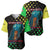 Lebanon Wild Cedar Forest Baseball Jersey with Leopard and National Map Design